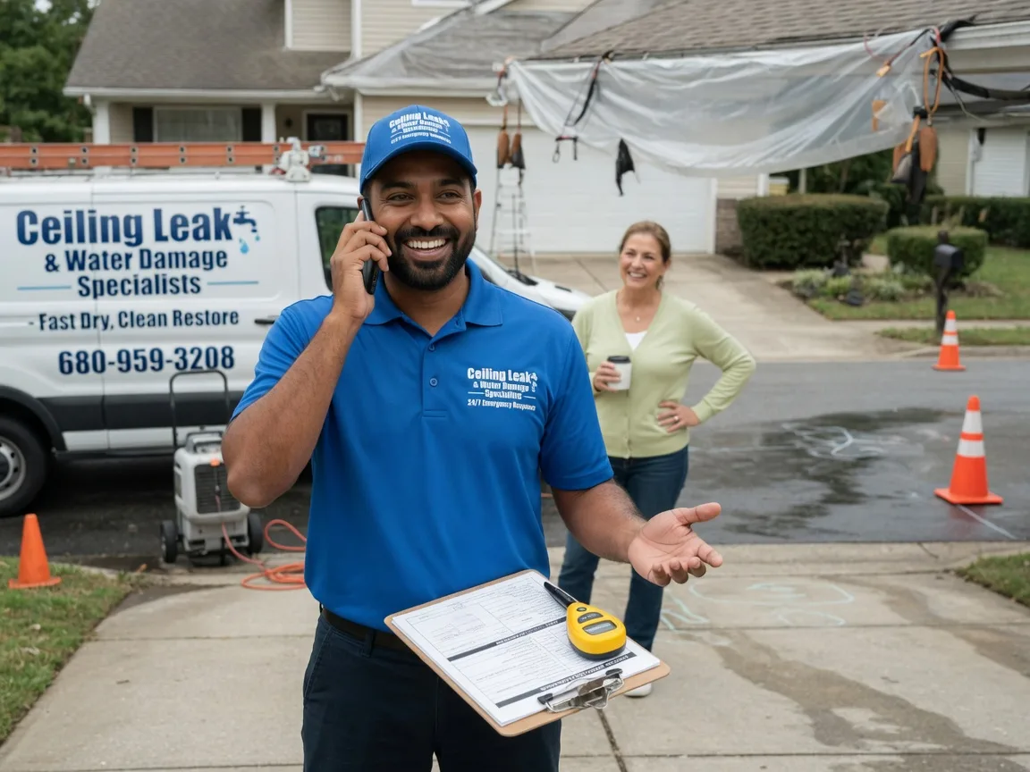Ceiling Leak Cleanup Commack, NY FAQs